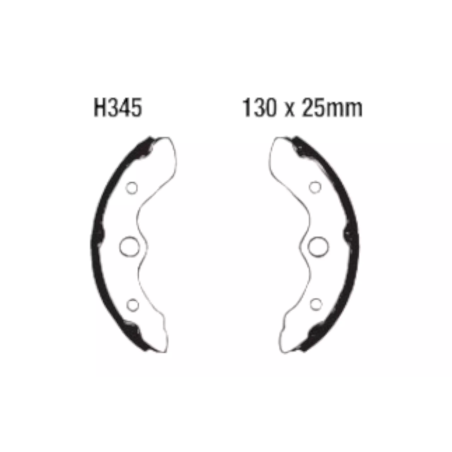 Szczęki hamulcowe EBC H345