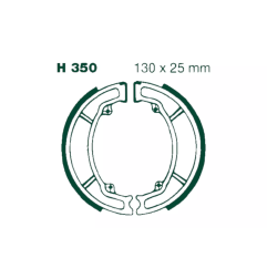 Szczęki hamulcowe EBC 350