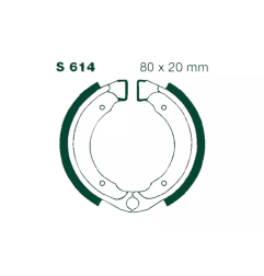 Szczęki hamulcowe EBC 614