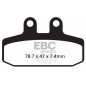 Klocki hamulcowe EBC FA 256 TT (2 szt.) Klocki hamulcowe EBC FA 256 TT (2 szt.)