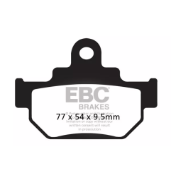 Klocki hamulcowe EBC FA 106/2 R (2 szt.)