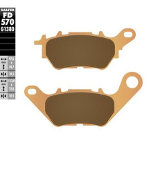 GALFER KLOCKI HAMULCOWE KH706 SPIEK METALICZNY SCOOTER YAMAHA X-MAX 125 '18-'24; X-MAX 250 '18-'24; X-MAX 300 '17-'24