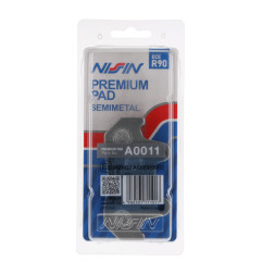 Klocki hamulcowe Nissin Street Semi-Metallic 2P-201NS