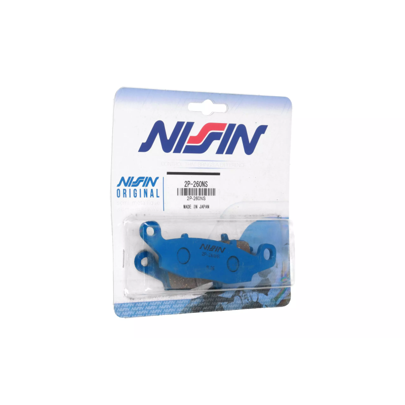 Klocki hamulcowe Nissin Street Semi-Metallic 2P-260NS Klocki hamulcowe Nissin Street Semi-Metallic 2P-260NS