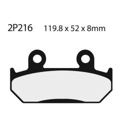 Klocki hamulcowe Nissin Street Semi-Metallic 2P-216NS