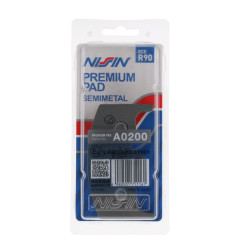 Klocki hamulcowe Nissin Street Semi-Metallic 2P-222NS