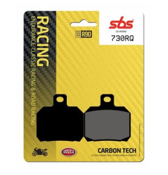 SBS KLOCKI HAMULCOWE KH266 RACING CARBON TECH KOLOR CZARNY PASUJE DO: APRILIA 1000RSV TYŁ