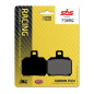 SBS KLOCKI HAMULCOWE KH266 RACING CARBON TECH KOLOR CZARNY PASUJE DO: APRILIA 1000RSV TYŁ