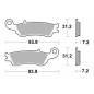 SBS PROMOCJA KLOCKI HAMULCOWE KH450 OFF-ROAD CARBON SBS PROMOCJA KLOCKI HAMULCOWE KH450 OFF-ROAD CARBON