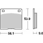 SBS PROMOCJA KLOCKI HAMULCOWE KH36 STREET STANDART CERAMIC KOLOR CZARNY PASUJE DO: KAWASAKI Z650/1000 SBS PROMOCJA KLOCKI HAMULCOWE KH36 STREET STANDART CERAMIC KOLOR CZARNY PASUJE DO: KAWASAKI Z650/1000