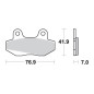 SBS KLOCKI HAMULCOWE KH86 STREET STANDART CERAMIC KOLOR CZARNY SBS KLOCKI HAMULCOWE KH86 STREET STANDART CERAMIC KOLOR CZARNY