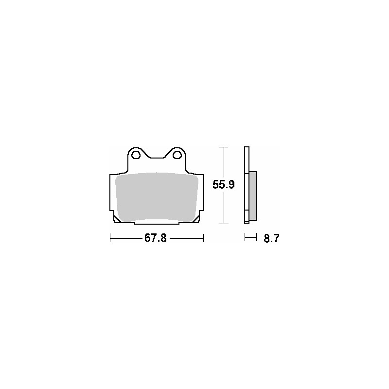 SBS PROMOCJA KLOCKI HAMULCOWE KH104 STREET STANDART CERAMIC KOLOR CZARNY SBS PROMOCJA KLOCKI HAMULCOWE KH104 STREET STANDART CERAMIC KOLOR CZARNY