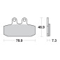 SBS KLOCKI HAMULCOWE KH256 STREET STANDART CERAMIC KOLOR CZARNY SBS KLOCKI HAMULCOWE KH256 STREET STANDART CERAMIC KOLOR CZARNY