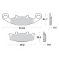 SBS PROMOCJA KLOCKI HAMULCOWE KH129 STREET STANDART CERAMIC KOLOR CZARNY SBS PROMOCJA KLOCKI HAMULCOWE KH129 STREET STANDART CERAMIC KOLOR CZARNY