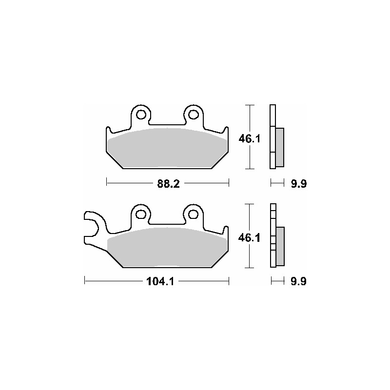 SBS PROMOCJA KLOCKI HAMULCOWE KH172 STREET STANDART CERAMIC KOLOR CZARNY SBS PROMOCJA KLOCKI HAMULCOWE KH172 STREET STANDART CERAMIC KOLOR CZARNY