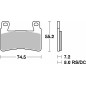 SBS KLOCKI HAMULCOWE KH265 STREET STANDART CERAMIC HONDA CBR 600RR '03-'04 KOLOR CZARNY SBS KLOCKI HAMULCOWE KH265 STREET STANDART CERAMIC HONDA CBR 600RR '03-'04 KOLOR CZARNY