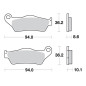 SBS KLOCKI HAMULCOWE KH363 STREET PERFORMANCE SINTER KOLOR ZŁOTY PASUJE DO: BMW R850/1100/1150/1200, K1200/1300 TYŁ SBS KLOCKI HAMULCOWE KH363 STREET PERFORMANCE SINTER KOLOR ZŁOTY PASUJE DO: BMW R850/1100/1150/1200, K1200/1300 TYŁ