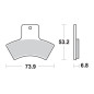SBS PROMOCJA KLOCKI HAMULCOWE KH270 OFF-ROAD SINTER KOLOR ZŁOTY PASUJE DO: POLARIS, QUADZILLA SBS PROMOCJA KLOCKI HAMULCOWE KH270 OFF-ROAD SINTER KOLOR ZŁOTY PASUJE DO: POLARIS, QUADZILLA