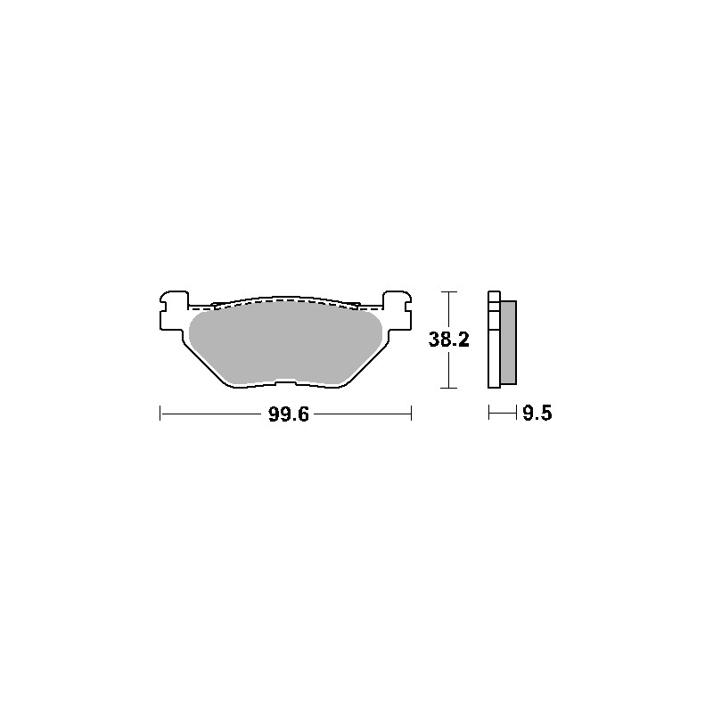 SBS PROMOCJA KLOCKI HAMULCOWE KH319/2 STREET STANDART CERAMIC KOLOR CZARNY SBS PROMOCJA KLOCKI HAMULCOWE KH319/2 STREET STANDART CERAMIC KOLOR CZARNY