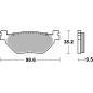 SBS PROMOCJA KLOCKI HAMULCOWE KH319/2 STREET STANDART CERAMIC KOLOR CZARNY SBS PROMOCJA KLOCKI HAMULCOWE KH319/2 STREET STANDART CERAMIC KOLOR CZARNY