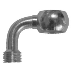 FREN TUBO KOŃCÓWKA PRZEWODU HAMULCOWEGO HOMOLOGOWANA HARLEY 90° (11,3MM) CHROMOWANA