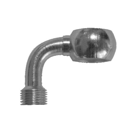 FREN TUBO KOŃCÓWKA PRZEWODU HAMULCOWEGO HOMOLOGOWANA HARLEY 90° (11,3MM) CHROMOWANA