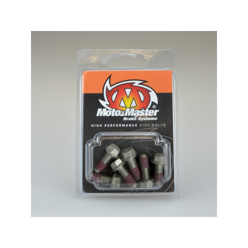 MOTO-MASTER ŚRUBY DO TARCZY HAMULCOWE TYLNEJ / PRZEDNIEJ M6 x 16 (6 SZTUK) GASGAS / HONDA / HUSABERG / KTM / TM RACING MOTO-MASTER ŚRUBY DO TARCZY HAMULCOWE TYLNEJ / PRZEDNIEJ M6 x 16 (6 SZTUK) GASGAS / HONDA / HUSABERG / KTM / TM RACING