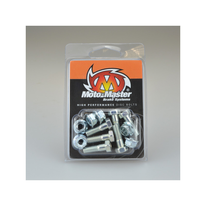 MOTO-MASTER ŚRUBY DO TARCZY HAMULCOWE TYLNEJ / PRZEDNIEJ M6 x 19 (6 SZTUK) HONDA CRF / CRF, KTM, TM RACING MOTO-MASTER ŚRUBY DO TARCZY HAMULCOWE TYLNEJ / PRZEDNIEJ M6 x 19 (6 SZTUK) HONDA CRF / CRF, KTM, TM RACING