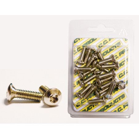 CC ŚRUBY TARCZY HAMULCOWEJ STOŻKOWE M6/18MM (20SZT.) TORX T-30;10,9 HRC (1083-11) (CC PRODUCTS)
