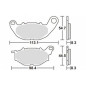 SBS KLOCKI HAMULCOWE KH663 PASUJE DO: YAMAHA YZF-R25 '15-'20, YZF-R3 '15-'25, MT-03 '16-'25, MT-25 '16-'20 SBS KLOCKI HAMULCOWE KH663 PASUJE DO: YAMAHA YZF-R25 '15-'20, YZF-R3 '15-'25, MT-03 '16-'25, MT-25 '16-'20