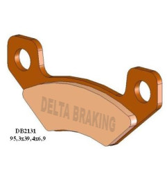 DELTA BRAKING KLOCKI HAMULCOWE KH398 CAN-AM DS 450 '08-'14 TYŁ - ZASTĘPUJĄ DB2131MX-D ORAZ DB2131QD-D