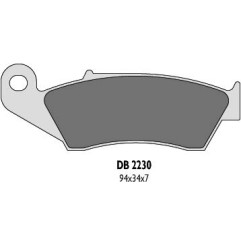 DELTA BRAKING KLOCKI HAMULCOWE KH185 PRZÓD CR/KX/RM/YZ - ZASTĘPUJĄ DB2230MX-N ORAZ DB2230QD-N