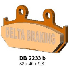 DELTA BRAKING KLOCKI HAMULCOWE KH642 CAN AM MAVERIC 1000 LEWY - ZASTĘPUJĄ DB2233MX-D ORAZ DB2233QD-D