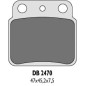 DELTA BRAKING KLOCKI HAMULCOWE KH137 LTZ400 / LTR450 TYŁ - ZASTĘPUJĄ DB2470MX-D ORAZ DB2470QD-D