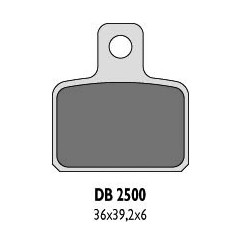 DELTA BRAKING KLOCKI HAMULCOWE KH351 - ZASTĘPUJĄ DB2500MX-D I DB2500QD-D
