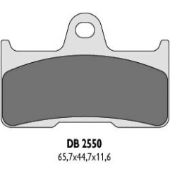 DELTA BRAKING KLOCKI HAMULCOWE KH344 YAMAHA YFM 660 02-08 TYŁ - ZASTĘPUJĄ DB2550MX-D ORAZ DB2550QD-D