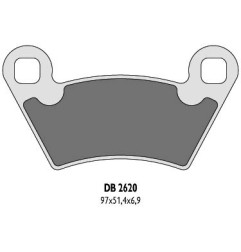 DELTA BRAKING KLOCKI HAMULCOWE KH354 POLARIS - ZASTĘPUJĄ DB2620MX-D ORAZ DB2620QD-D