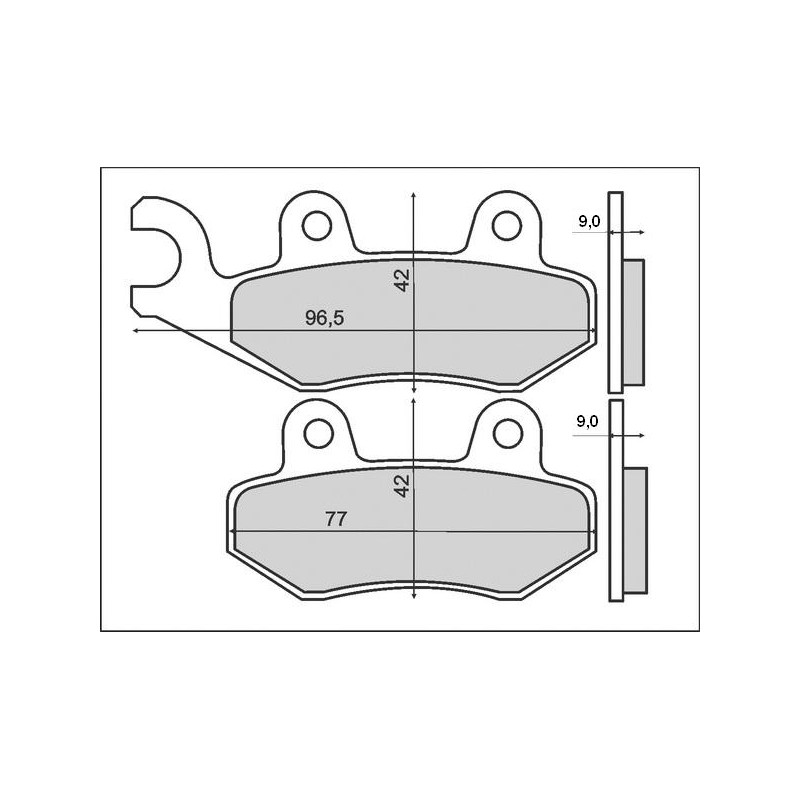 SBS PROMOCJA KLOCKI HAMULCOWE KH228 STREET STANDART CERAMIC KOLOR CZARNY PASUJE DO: KYMCO, DAELIM, MALAGUTI SBS PROMOCJA KLOCKI HAMULCOWE KH228 STREET STANDART CERAMIC KOLOR CZARNY PASUJE DO: KYMCO, DAELIM, MALAGUTI