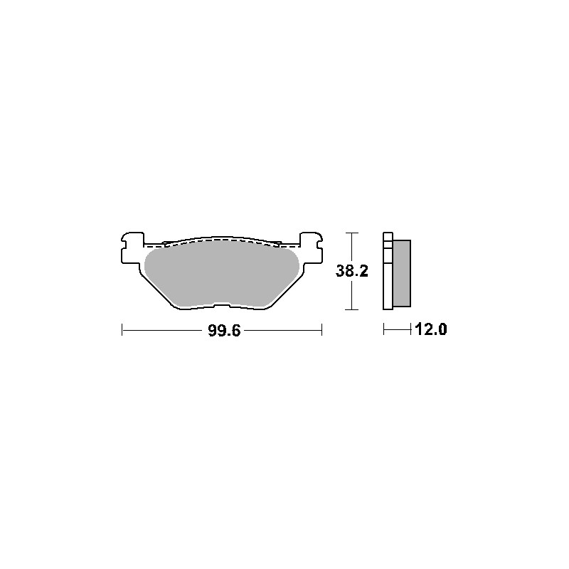 SBS PROMOCJA KLOCKI HAMULCOWE KH319 STREET STANDART CERAMIC KOLOR CZARNY PASUJE DO: YAMAHA XP500/530, T-MAX TYŁ SBS PROMOCJA KLOCKI HAMULCOWE KH319 STREET STANDART CERAMIC KOLOR CZARNY PASUJE DO: YAMAHA XP500/530, T-MAX TYŁ