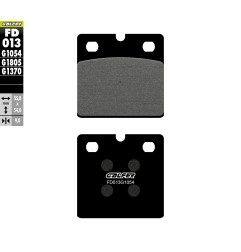 GALFER KLOCKI HAMULCOWE KH018 PÓŁMETALICZNE BMW