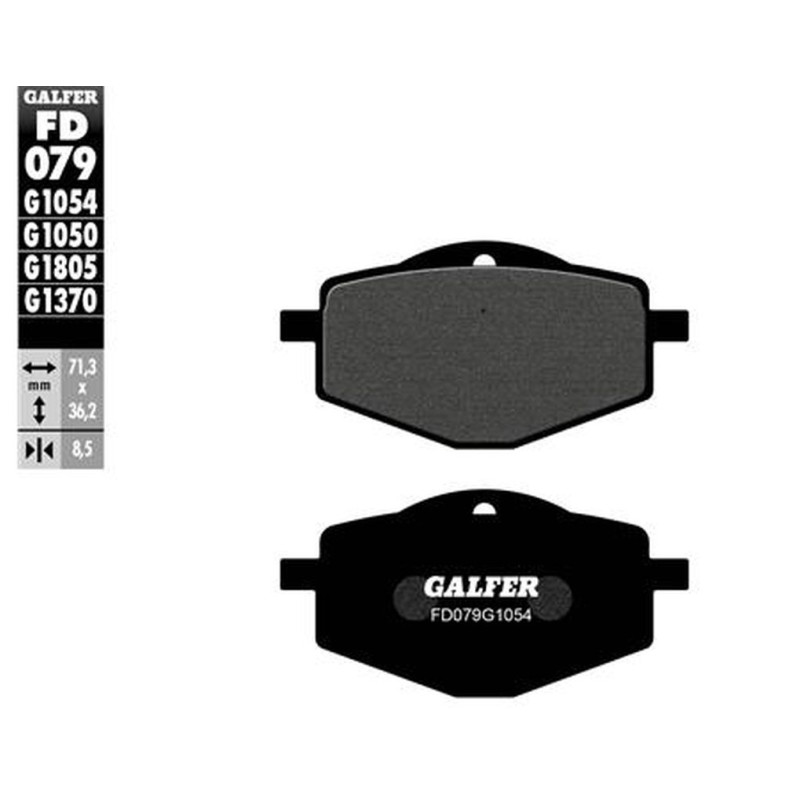 GALFER KLOCKI HAMULCOWE KH101 PÓŁMETALICZNE (OFERTA SPECJALNA) WYPRZEDAŻ GALFER KLOCKI HAMULCOWE KH101 PÓŁMETALICZNE (OFERTA SPECJALNA) WYPRZEDAŻ