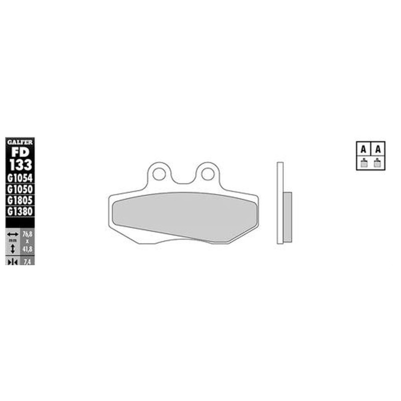 GALFER KLOCKI HAMULCOWE KH167 PÓŁMETALICZNE (OFERTA SPECJALNA) WYPRZEDAŻ GALFER KLOCKI HAMULCOWE KH167 PÓŁMETALICZNE (OFERTA SPECJALNA) WYPRZEDAŻ