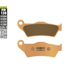 GALFER KLOCKI HAMULCOWE KH181 SPIEK METALICZNY (ZŁOTE) OFF ROAD KTM SX/EXC '92-'20 (BREMBO)