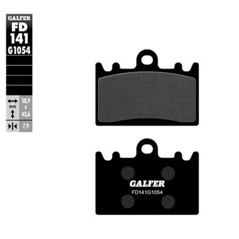 GALFER KLOCKI HAMULCOWE KH180 PÓŁMETALICZNE (OFERTA SPECJALNA) WYPRZEDAŻ GALFER KLOCKI HAMULCOWE KH180 PÓŁMETALICZNE (OFERTA SPECJALNA) WYPRZEDAŻ