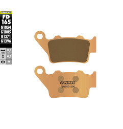 GALFER KLOCKI HAMULCOWE KH208 / KH213 SPIEK METALICZNY (ZŁOTE) OFF ROAD