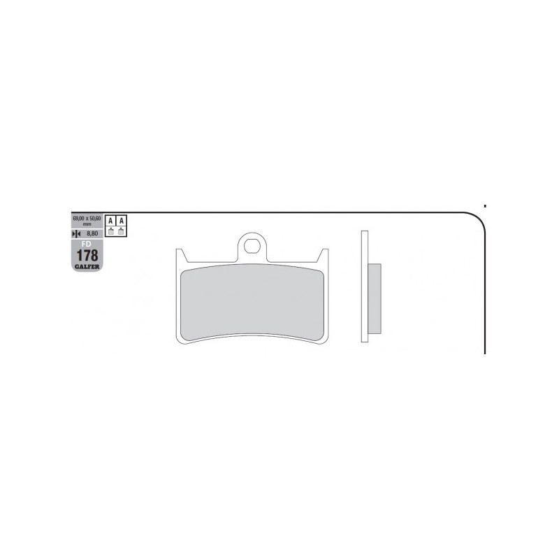 GALFER KLOCKI HAMULCOWE KH252 / KH380 PÓŁMETALICZNE (OFERTA SPECJALNA) WYPRZEDAŻ GALFER KLOCKI HAMULCOWE KH252 / KH380 PÓŁMETALICZNE (OFERTA SPECJALNA) WYPRZEDAŻ