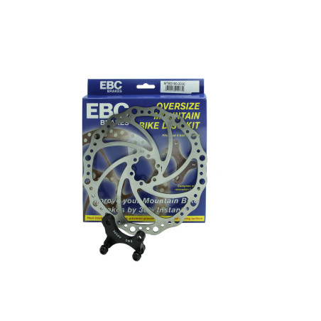 MTBD160-203C - Tarcza hamulcowa rowerowa OVERSIZE 160mm na 203mm (konturowa) EBC Brakes