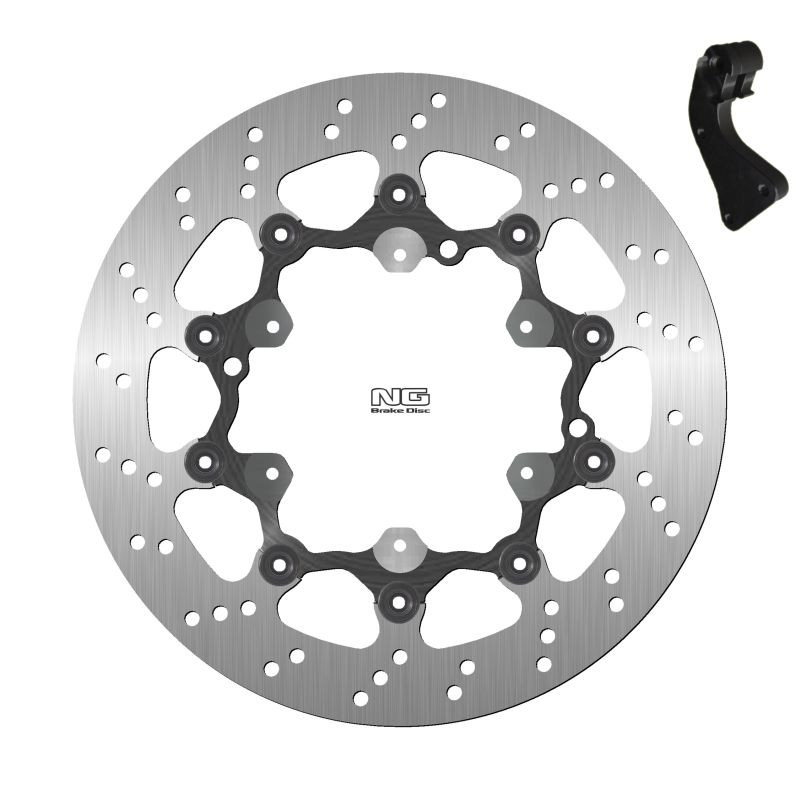NG TARCZA HAMULCOWA PRZÓD Z ADAPTEREM OVERSIZE KTM EXC / SIX DAYS 450 / 500 / 530 '09-'25