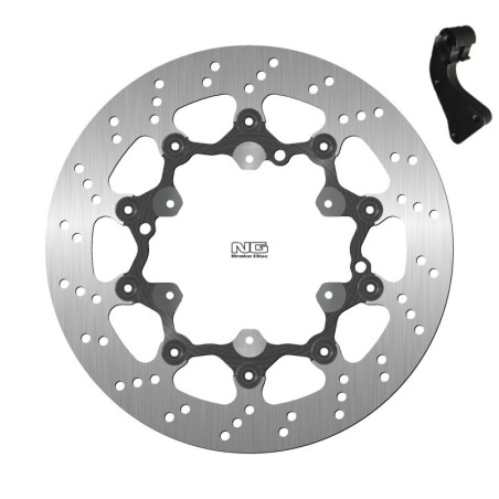 NG TARCZA HAMULCOWA PRZÓD Z ADAPTEREM OVERSIZE KTM EXC / SIX DAYS 450 / 500 / 530 '09-'25