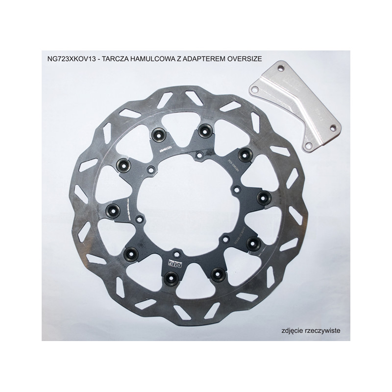 NG TARCZA HAMULCOWA PRZÓD Z ADAPTEREM OVERSIZE YAMAHA YZ 125 '00-'12,YZF 450 '03-'04, WRF 426/450 '03-'17 NG TARCZA HAMULCOWA PRZÓD Z ADAPTEREM OVERSIZE YAMAHA YZ 125 '00-'12,YZF 450 '03-'04, WRF 426/450 '03-'17